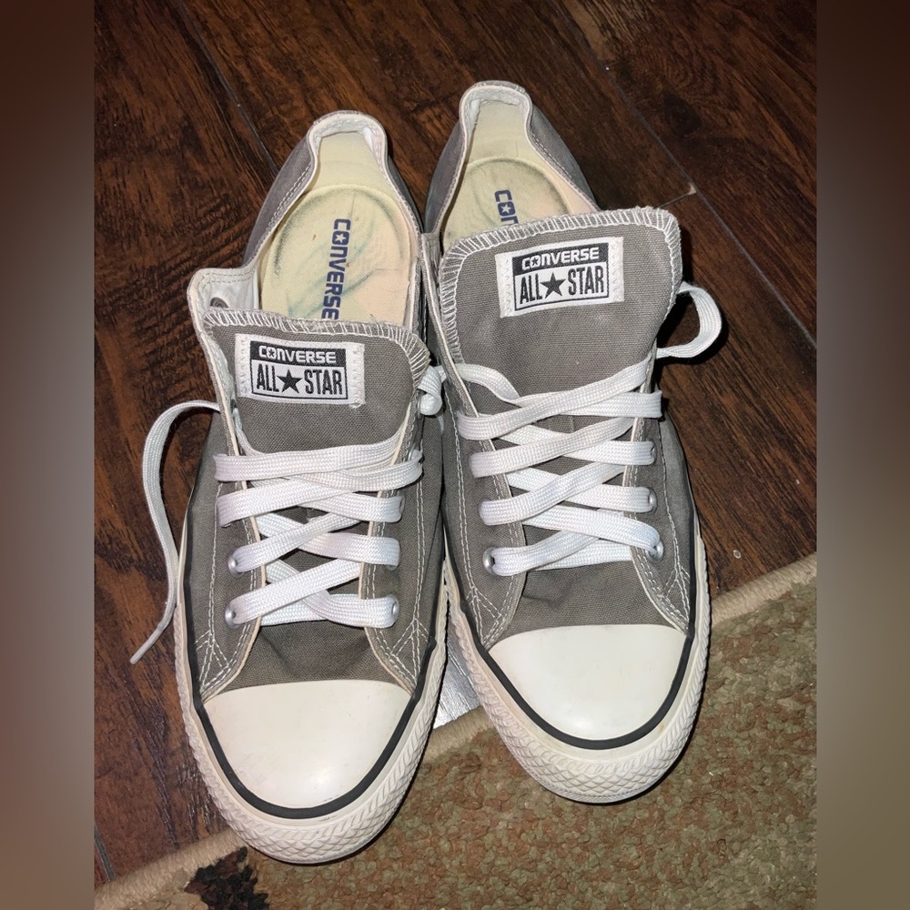 Converse All Star Classic dark Gray and White Sneakers
